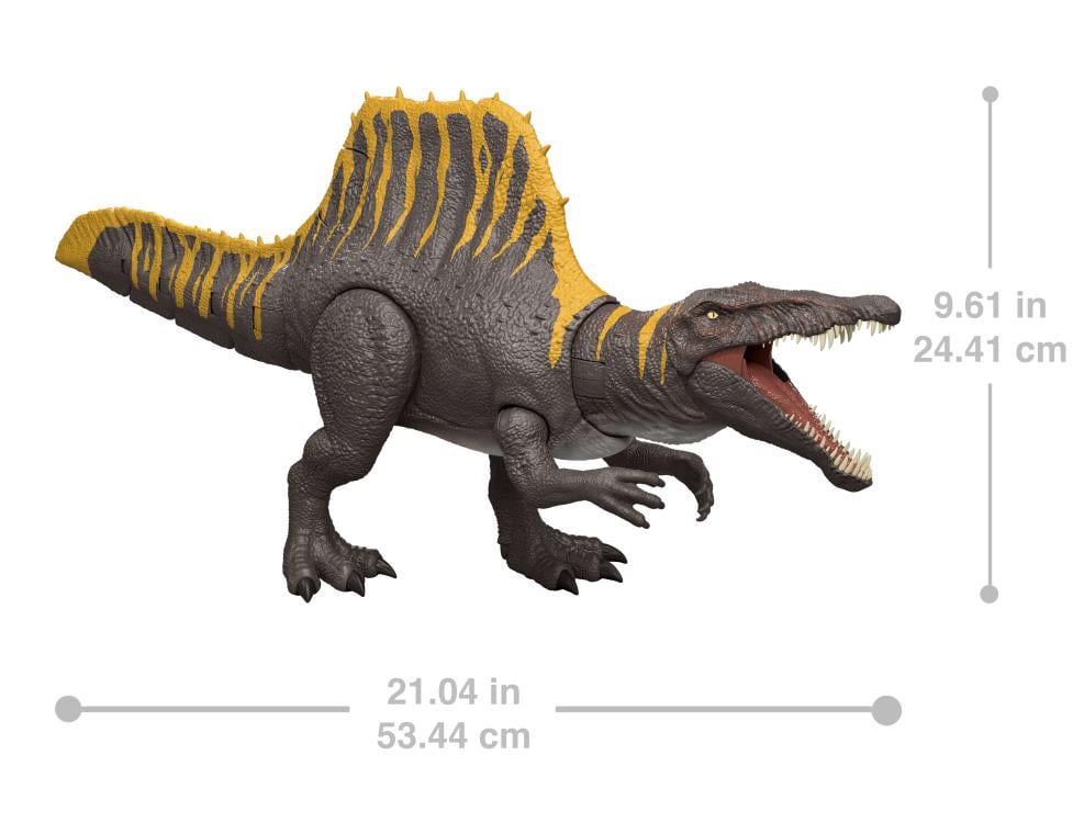 Jurassic World Rebirth Tail Thrasher Spinosaurus Action Figure