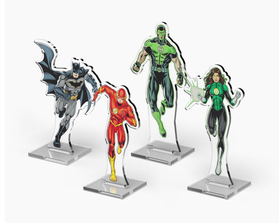 DC Comics 2DZ Acrylic Standees Pack 1 Gallery Image 6