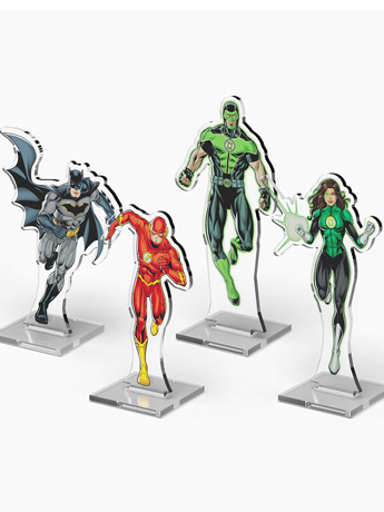 DC Comics 2DZ Acrylic Standees Pack 1 Gallery Image 2