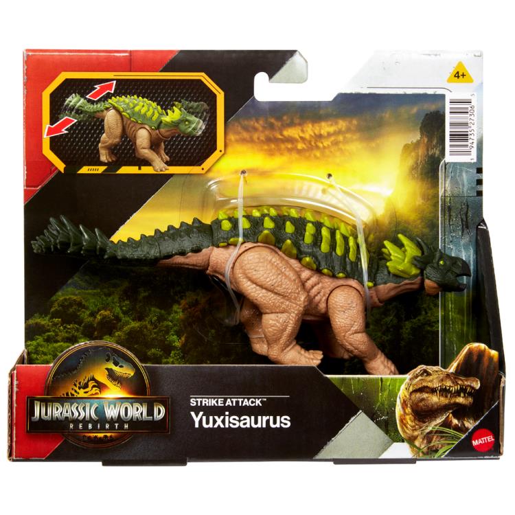 Jurassic World Rebirth Strike Attack Yuxisaurus Action Figure