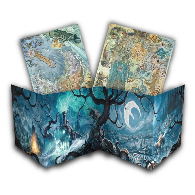 D&D 5E: The Crooked Moon Wickermoor Hollow GM Screen & Maps Gallery Image 3