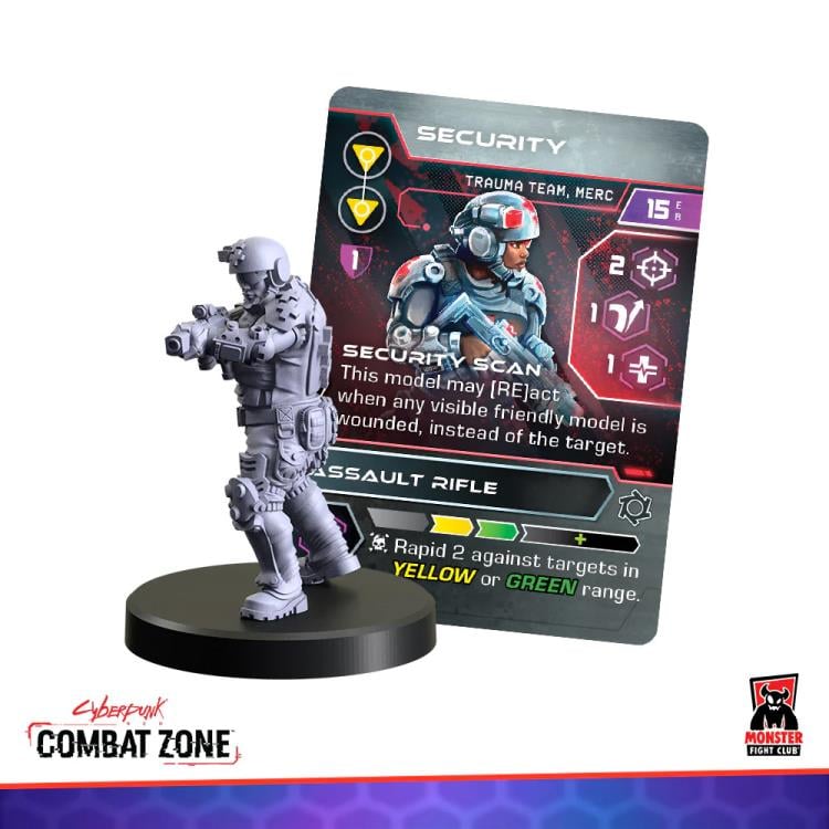 Cyberpunk RED: Combat Zone Trauma Team Faction Starter Box Gallery Image 7