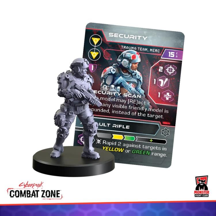Cyberpunk RED: Combat Zone Trauma Team Faction Starter Box Gallery Image 6