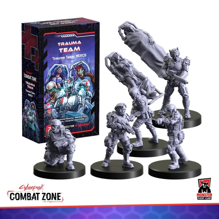 Cyberpunk RED: Combat Zone Trauma Team Faction Starter Box Gallery Image 3