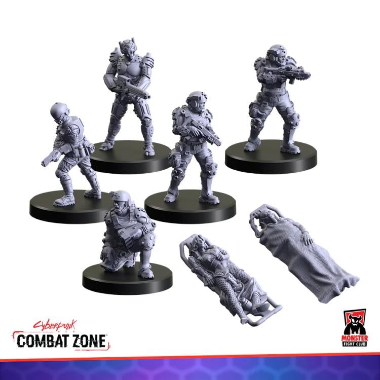 Cyberpunk RED: Combat Zone Trauma Team Faction Starter Box Gallery Image 4
