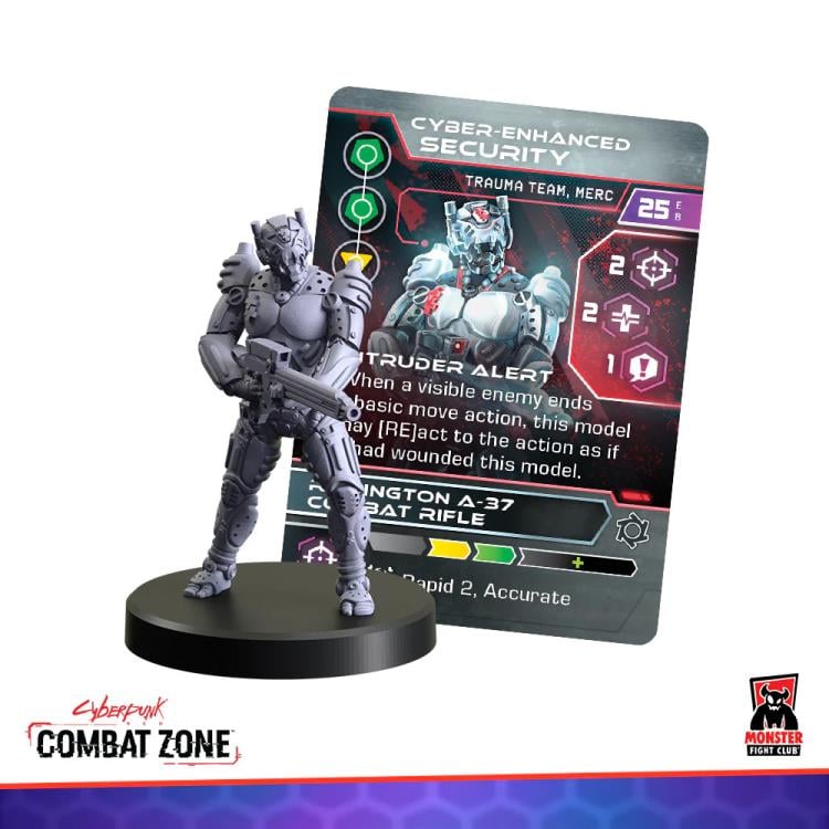 Cyberpunk RED: Combat Zone Trauma Team Faction Starter Box Gallery Image 9