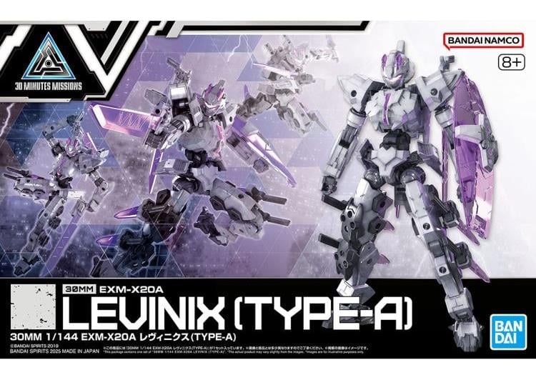 1/144 セット 30 Minutes Missions EXM-X20A Levinix (Type-A Ver.) 1/144 Scale