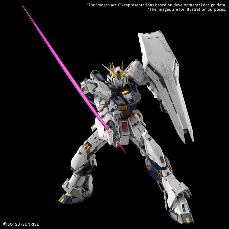 Mobile Suit Gundam PG Unleashed Nu Gundam 1/60 Scale Model Kit Gallery Image 9
