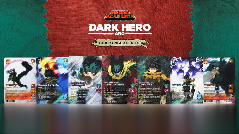 My Hero Academia Challenger Series UniVersus Dark Hero Arc Deck Gallery Image 4
