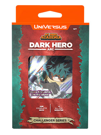 My Hero Academia Challenger Series UniVersus Dark Hero Arc Deck Gallery Image 2