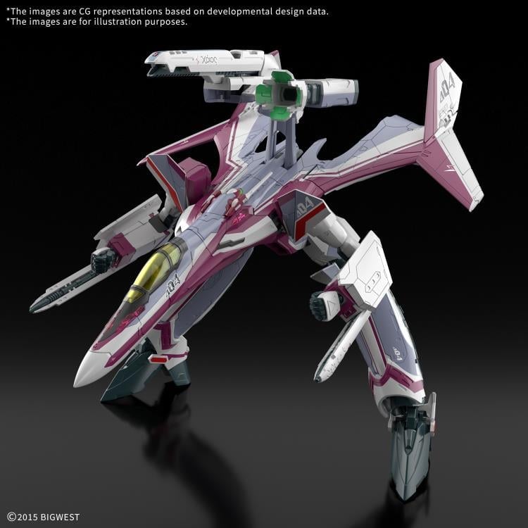 Macross Delta HG VF-31C Siegfried (Mirage Farina Jenius) 1/100 Scale Deluxe Model Kit Set Gallery Image 7
