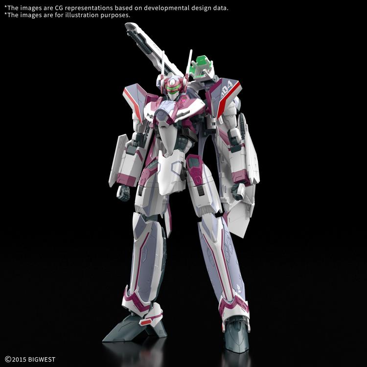 Macross Delta HG VF-31C Siegfried (Mirage Farina Jenius) 1/100 Scale Deluxe Model Kit Set Gallery Image 6