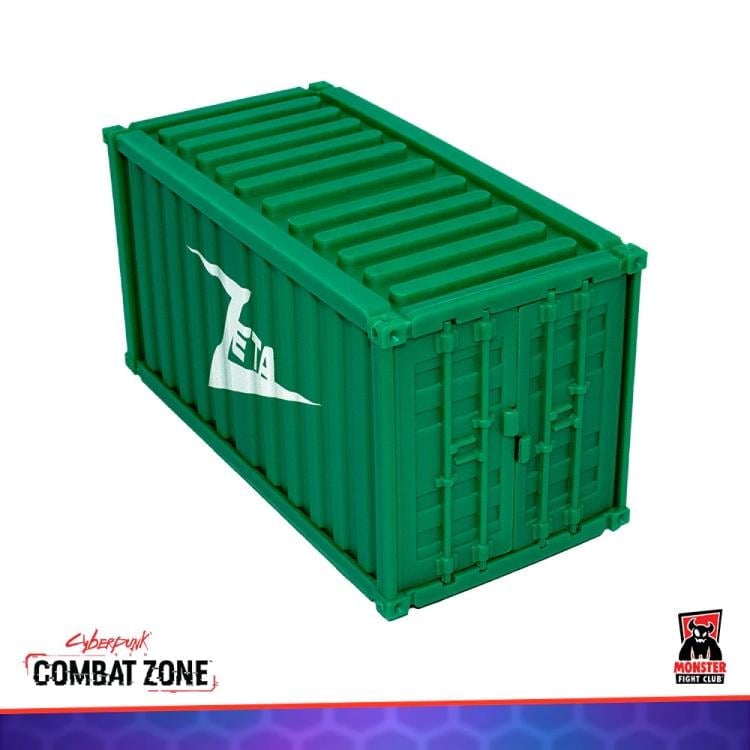 Cyberpunk RED: Combat Zone Cargo Containers Special Edition Game-Ready Tabletop Scenery Set Gallery Image 7