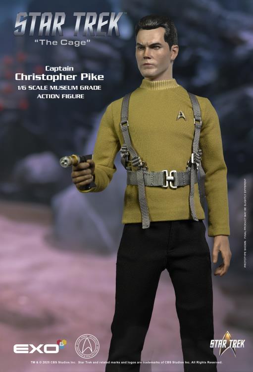 Star Trek: The Original Series Christopher Pike (The Cage) 1/6 Scale Figure Gallery Image 4