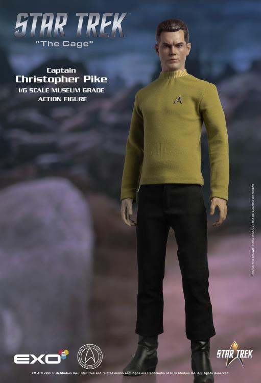 Star Trek: The Original Series Christopher Pike (The Cage) 1/6 Scale Figure Gallery Image 3