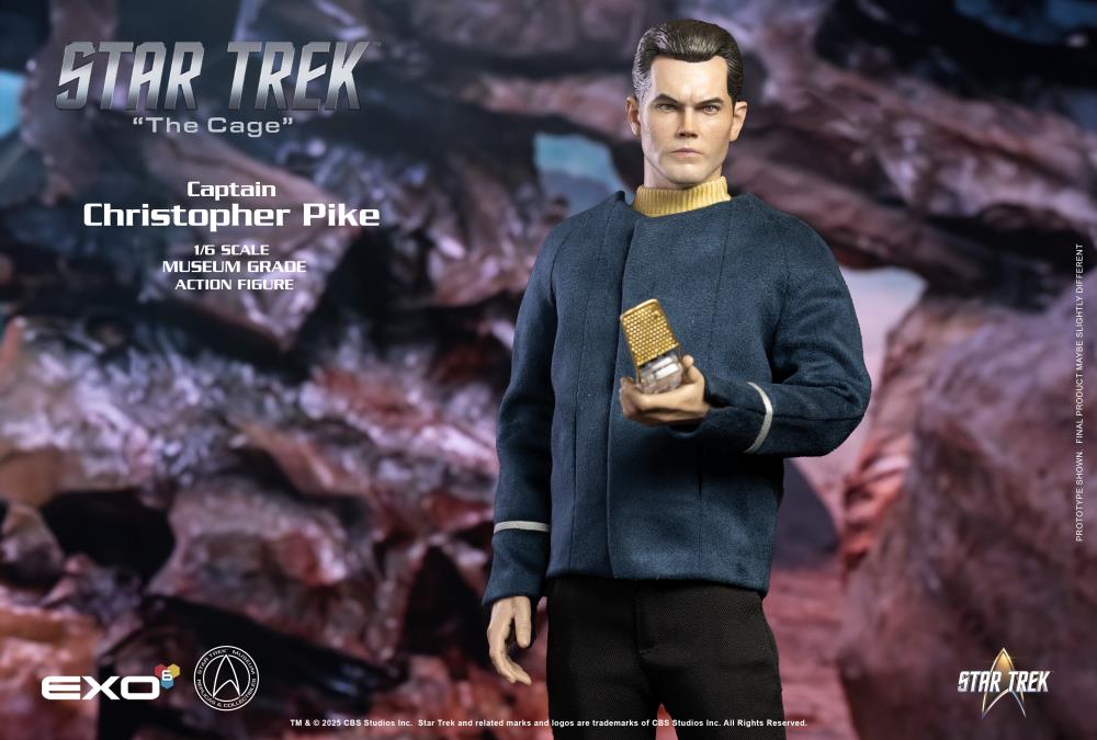 Star Trek: The Original Series Christopher Pike (The Cage) 1/6 Scale Figure Gallery Image 8