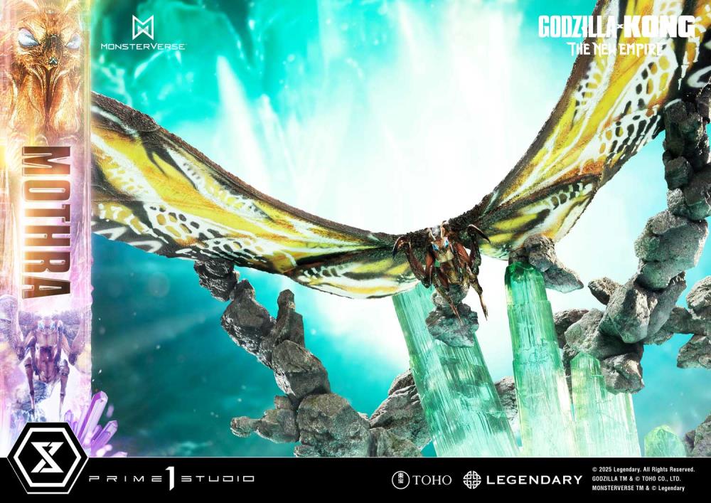 Godzilla x Kong: The New Empire Ultimate Diorama Masterline Mothra Statue Gallery Image 25