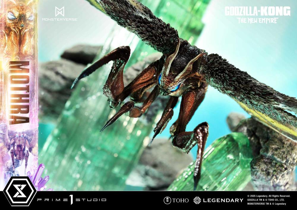 Godzilla x Kong: The New Empire Ultimate Diorama Masterline Mothra Statue Gallery Image 33