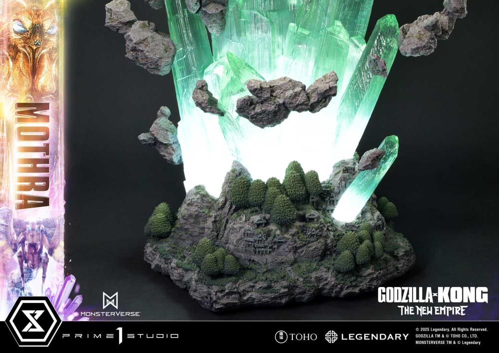 Godzilla x Kong: The New Empire Ultimate Diorama Masterline Mothra Statue Gallery Image 14