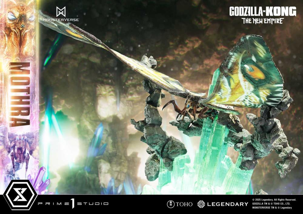 Godzilla x Kong: The New Empire Ultimate Diorama Masterline Mothra Statue Gallery Image 19