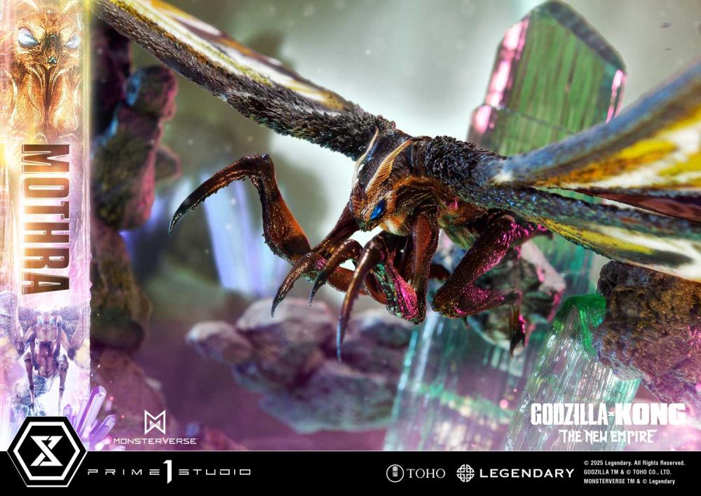 Godzilla x Kong: The New Empire Ultimate Diorama Masterline Mothra Statue Gallery Image 31