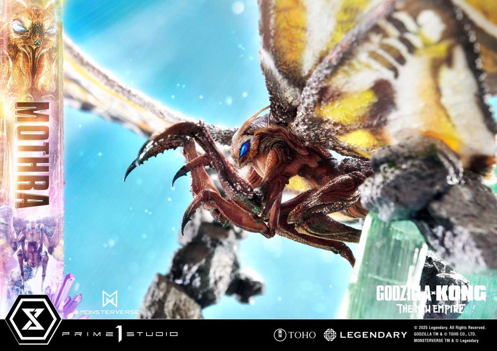 Godzilla x Kong: The New Empire Ultimate Diorama Masterline Mothra Statue Gallery Image 26