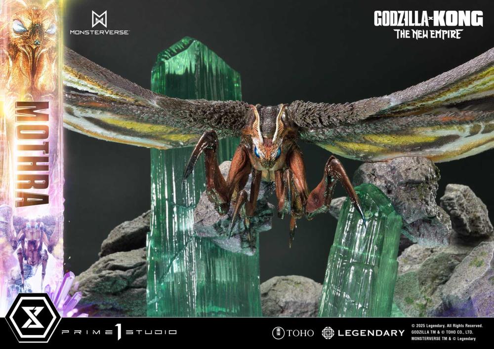 Godzilla x Kong: The New Empire Ultimate Diorama Masterline Mothra Statue Gallery Image 10