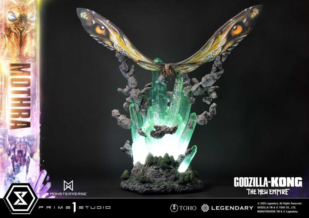 Godzilla x Kong: The New Empire Ultimate Diorama Masterline Mothra Statue Gallery Image 3