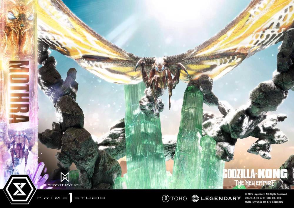 Godzilla x Kong: The New Empire Ultimate Diorama Masterline Mothra Statue Gallery Image 24