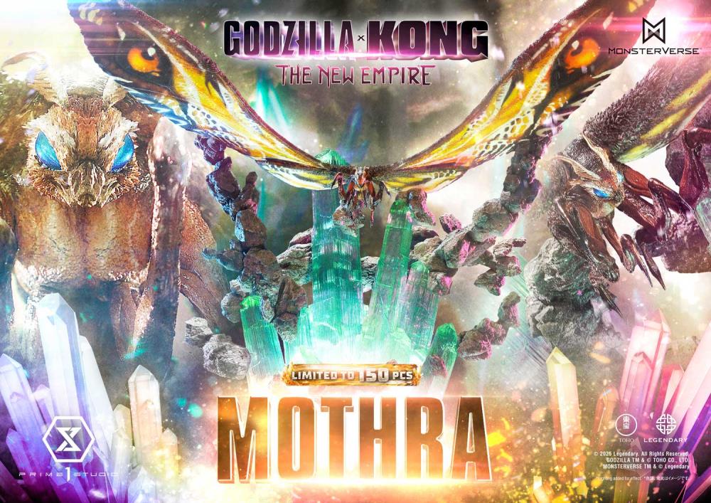 Godzilla x Kong: The New Empire Ultimate Diorama Masterline Mothra Statue Gallery Image 36