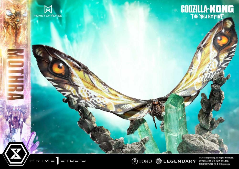 Godzilla x Kong: The New Empire Ultimate Diorama Masterline Mothra Statue Gallery Image 29