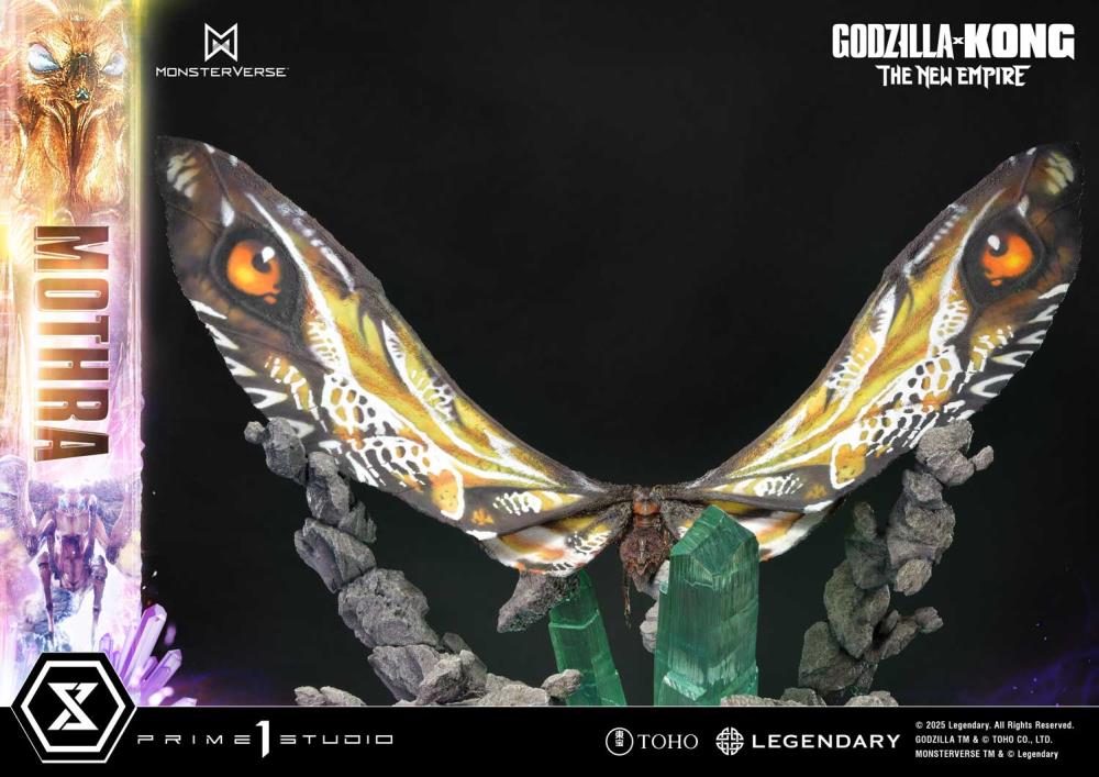 Godzilla x Kong: The New Empire Ultimate Diorama Masterline Mothra Statue Gallery Image 12