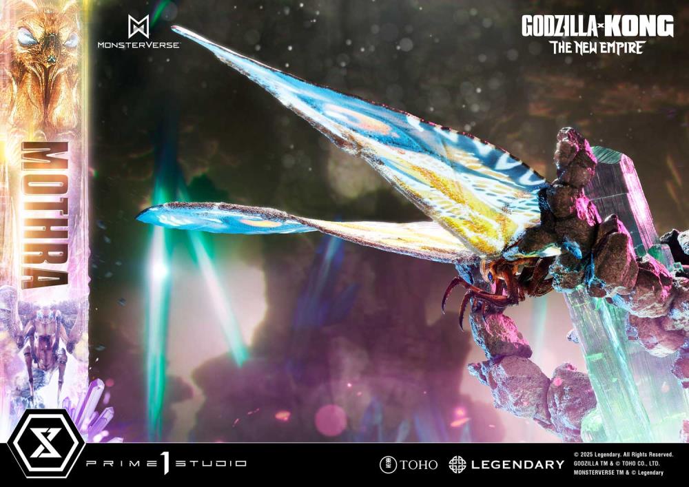 Godzilla x Kong: The New Empire Ultimate Diorama Masterline Mothra Statue Gallery Image 22