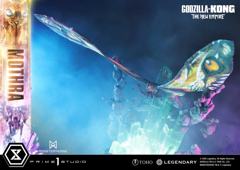 Godzilla x Kong: The New Empire Ultimate Diorama Masterline Mothra Statue Gallery Image 34
