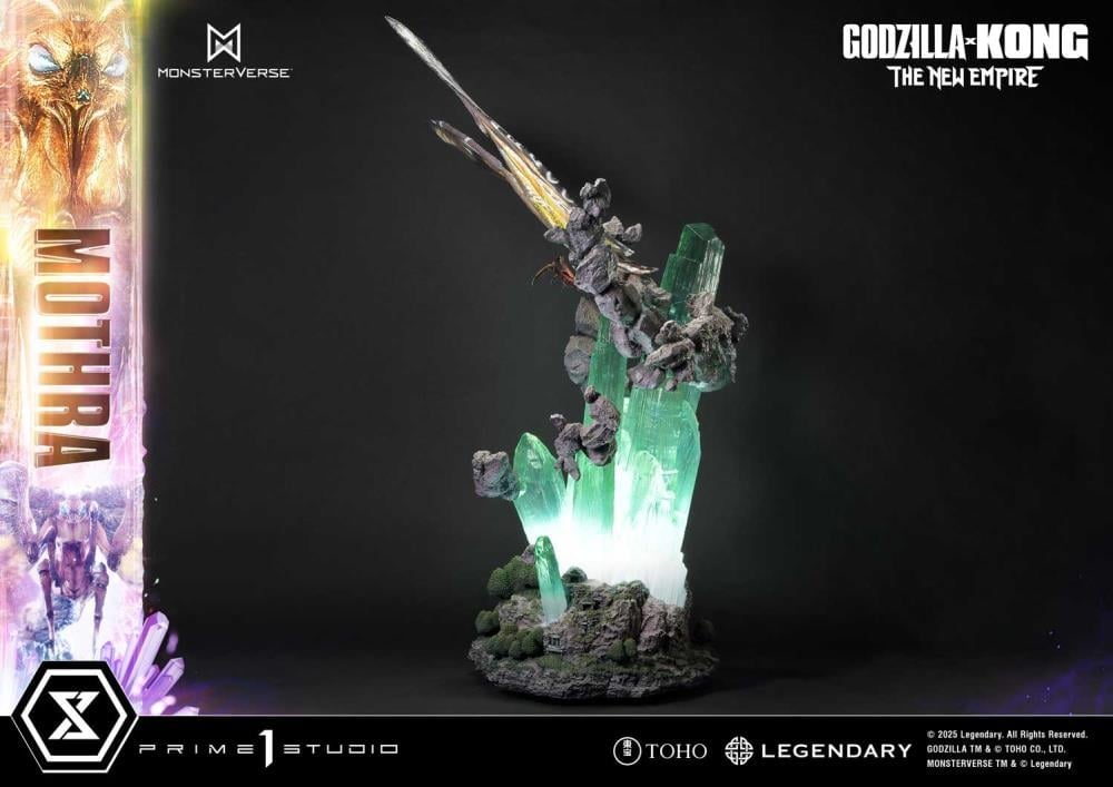 Godzilla x Kong: The New Empire Ultimate Diorama Masterline Mothra Statue Gallery Image 6