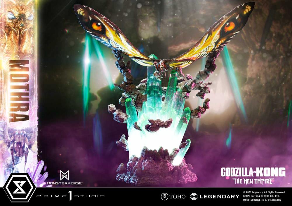 Godzilla x Kong: The New Empire Ultimate Diorama Masterline Mothra Statue Gallery Image 16