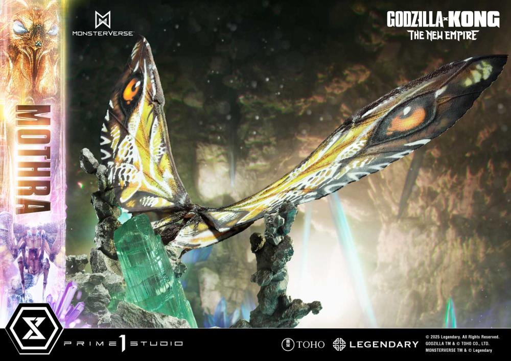 Godzilla x Kong: The New Empire Ultimate Diorama Masterline Mothra Statue Gallery Image 21
