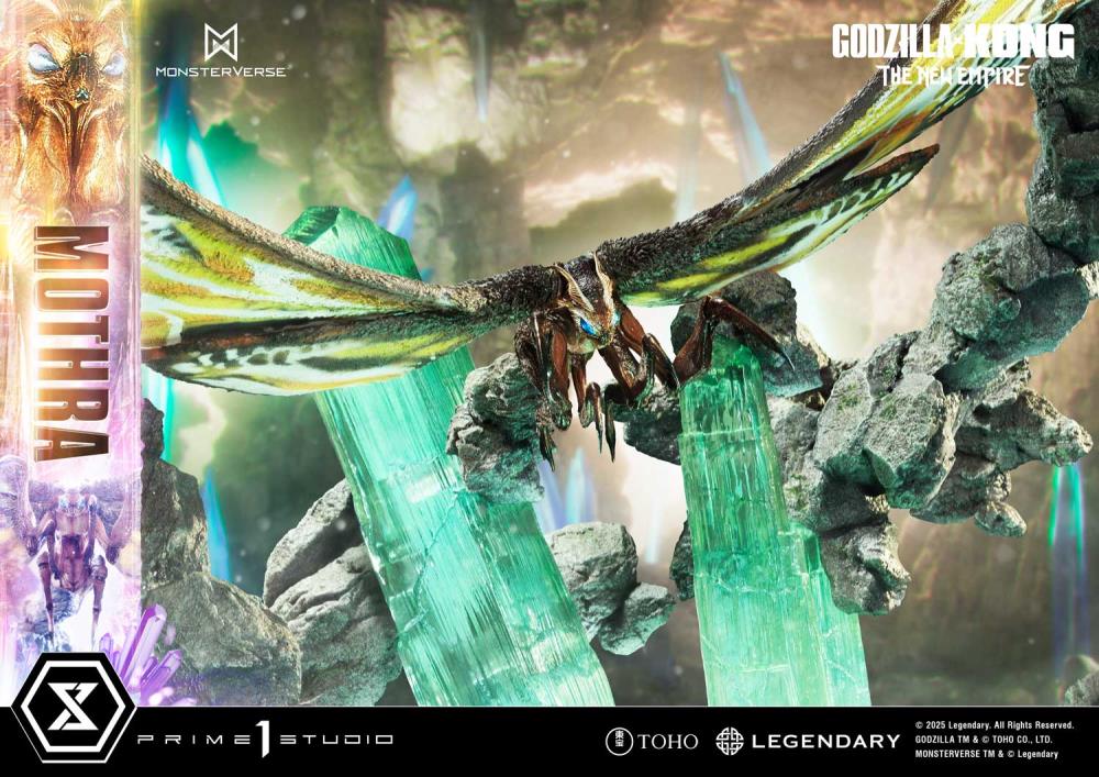 Godzilla x Kong: The New Empire Ultimate Diorama Masterline Mothra Statue Gallery Image 20