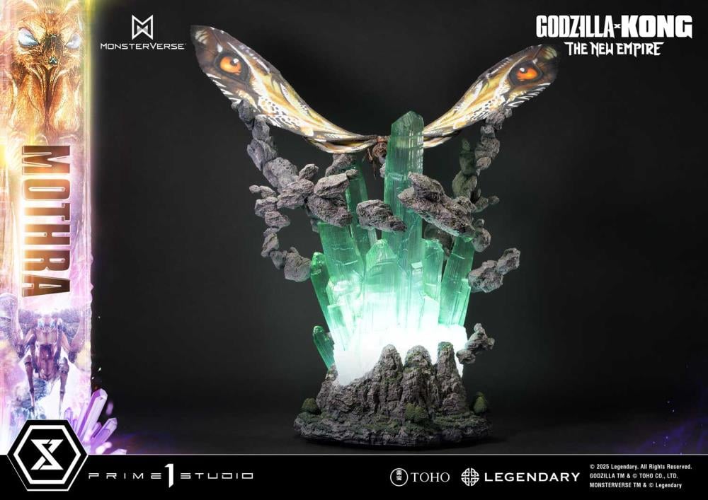 Godzilla x Kong: The New Empire Ultimate Diorama Masterline Mothra Statue Gallery Image 4