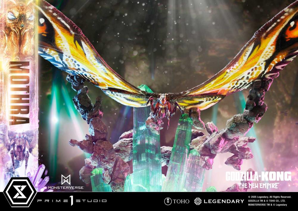 Godzilla x Kong: The New Empire Ultimate Diorama Masterline Mothra Statue Gallery Image 17