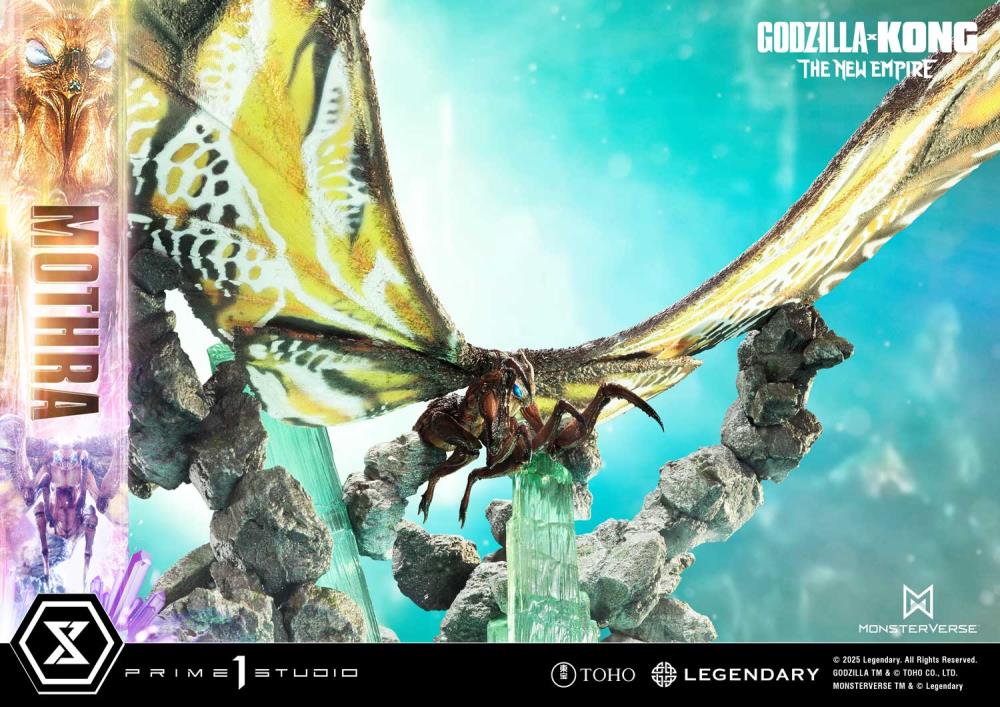 Godzilla x Kong: The New Empire Ultimate Diorama Masterline Mothra Statue Gallery Image 28
