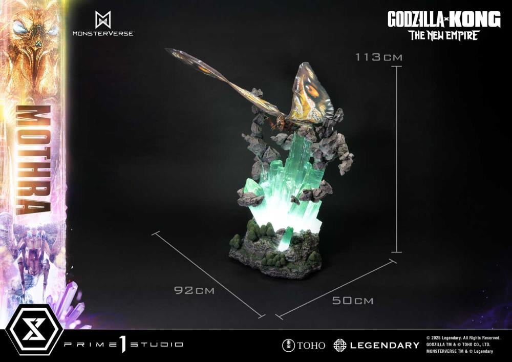 Godzilla x Kong: The New Empire Ultimate Diorama Masterline Mothra Statue Gallery Image 7