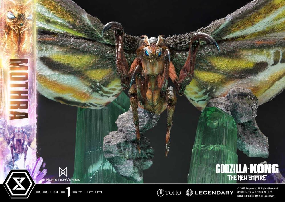 Godzilla x Kong: The New Empire Ultimate Diorama Masterline Mothra Statue Gallery Image 8