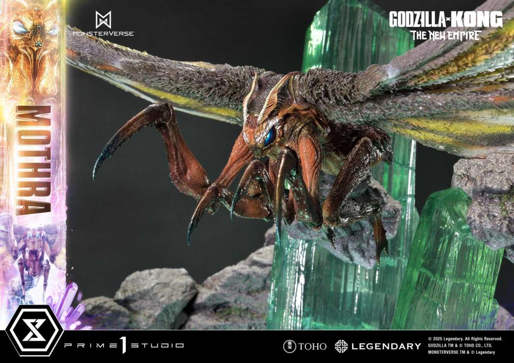 Godzilla x Kong: The New Empire Ultimate Diorama Masterline Mothra Statue Gallery Image 11