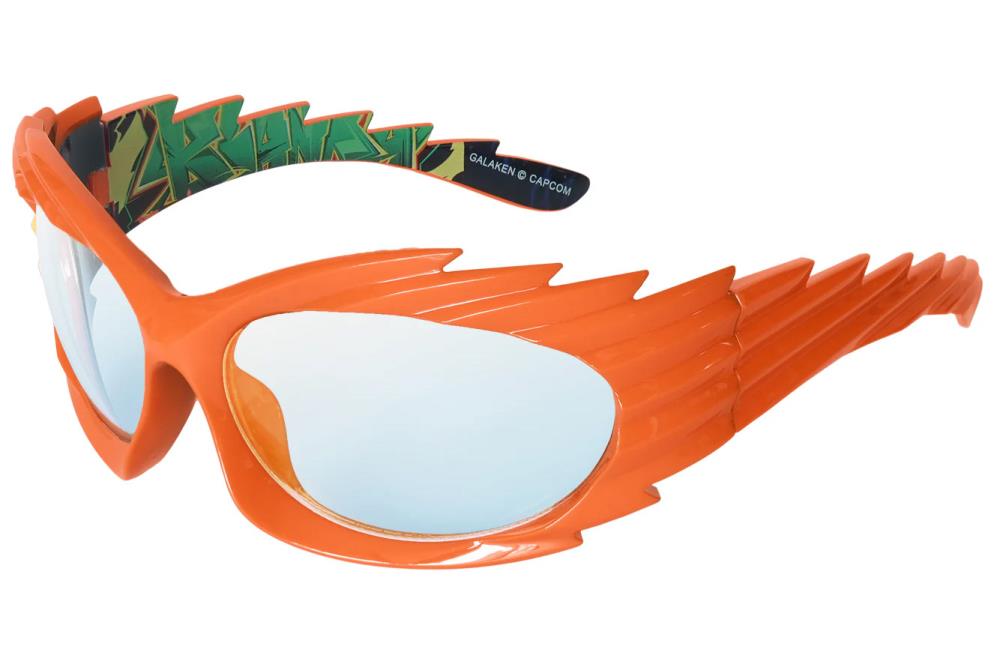 Street Fighter 6 Galaken IYS Blanka Blue Light Gaming Glasses Gallery Image 3