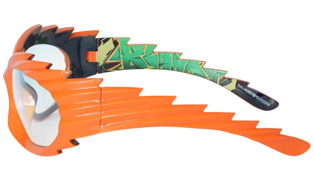 Street Fighter 6 Galaken IYS Blanka Blue Light Gaming Glasses Gallery Image 6
