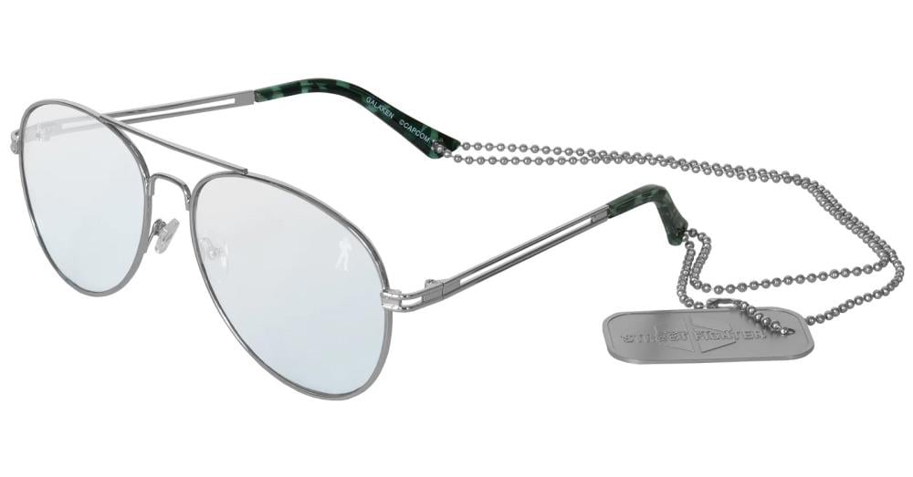Street Fighter 6 Galaken IYS Guile Blue Light Gaming Glasses