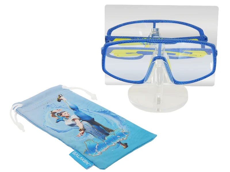 Street Fighter 6 Galaken IYS Chun-Li Blue Light Gaming Glasses Gallery Image 7