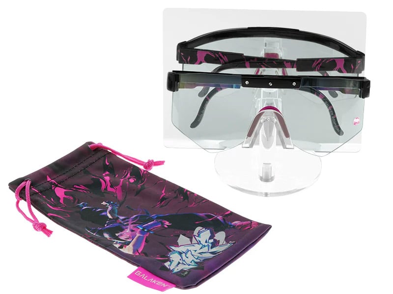 Street Fighter 6 Galaken IYS Juri Blue Light Gaming Glasses Gallery Image 7