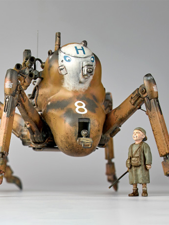 Maschinen Krieger ARTPLA Gladiator G1/G2 & Smile Eddie 1/35 Scale Model Kit Gallery Image 2